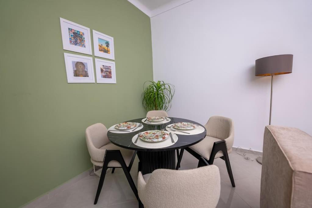 Tradition Meets Modern: 2Br Flat In Rabat Hassan ภายนอก รูปภาพ